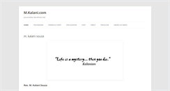 Desktop Screenshot of mkalani.com